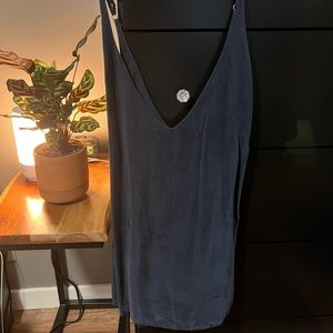 Beach riot navy slip dress